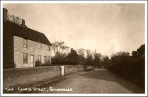 Church street & Lavender Cottage