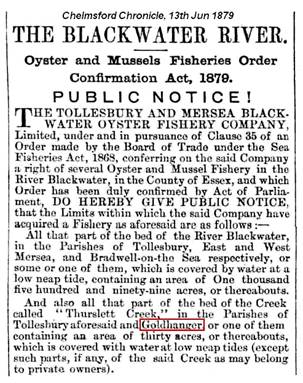1879 - Oyster & Mussels Act.JPG