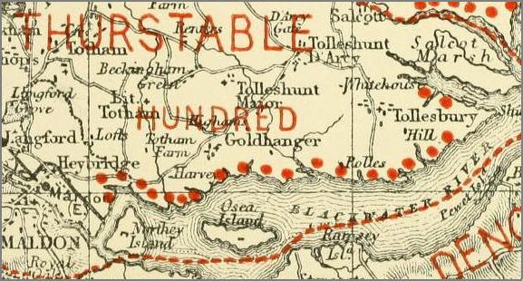 1086 - Christy Domesday map